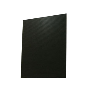 Laydex Corriboard Black 2.1mm 8ft x 4ft Flame Retardant Protection Board for Doors, Walls, Floors, etc.