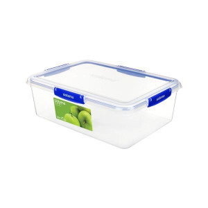 Sistema Rectangle Lunchbox, 7.5L, Modular Stacking, Easy-Locking Clips, Food Freshness