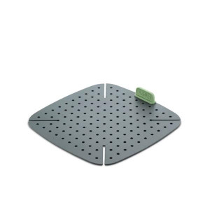 Lekue Air Fryer Mat for Kitchen, Reusable Silicone, Non-Slip, Perfect for Air Fryers of Different Sizes and Shapes, BPA-Free