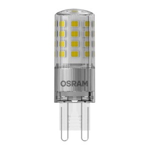 Osram 4.8W E14 Candle LED Bulb, Clear LED Filament, Dimmable, 470 Lumen, 2700K
