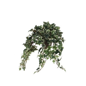 Mica Decorations Ivy Green Variegated In Pot Stan Grey D11,5Cm - Artificial Ivy for Indoor Decor, Maintenance-Free, L45xW25xH25cm