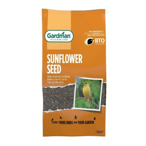 Westland Seed Gm Sunflower 2.8Kg, High Protein Oil Rich Bird Seed for Garden Biodiversity