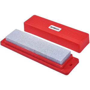 Amtech Sharpening Stone 8" & Bos Set for Sharpening Knives and Tools, 8 in