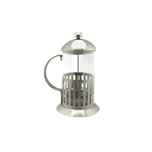 Apollo Tempered Glass Stainless Steel Coffee Maker 350ml - Durable, Shock Proof, 350ml Capacity