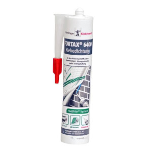 Gerband Fortax 6400 Airtight Sealant, 310ml, for Construction and Roofing Applications