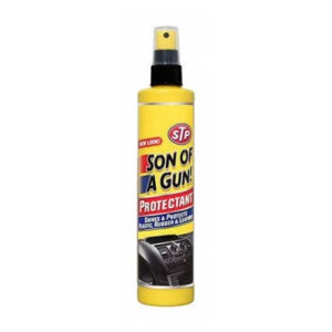 STP Son of a Gun Protectant for Multiple Surfaces, Vinyl, Leather, Rubber, PVC, Wood, and Plastics, Restores Shine and Luster, 1 Count