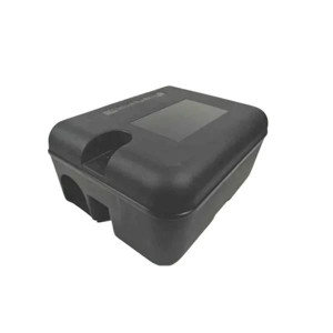 Pelgar Rat Bait Box for Outdoor and Indoor Use, Lockable and Durable, 26cm x 19cm x 12cm