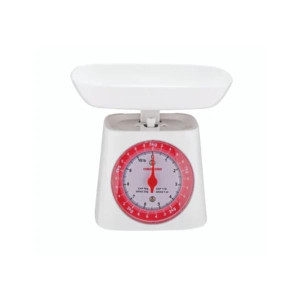Casa&Casa Classic Mechanical Kitchen Scale, Accurate Measurements, No Battery Required, White