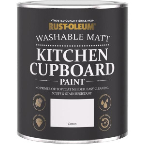 Rustoleum Chalky Blend Cupboard Paint, 750ml, Ultra-Durable, Water Resistant, Flat Matt Finish, Wood and Melamine Surfaces