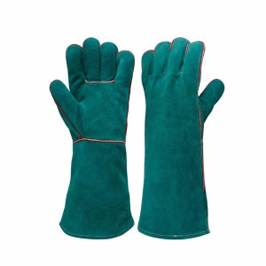 Safeline Green Welders Glove for Men