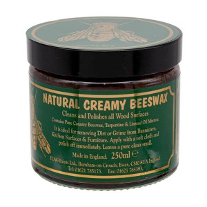 Curust Beeswax Creamy Dark for Furniture Restoration