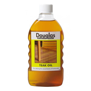 Douglas Teak Oil, 500Ml, for Wood Protection and Enhancement