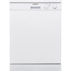 Nordmende Free Standing Dishwasher - 60Cm White, 12 Place Settings, 4 Wash Programs, Eco-Friendly, Quiet Operation, 3 Year Warranty
