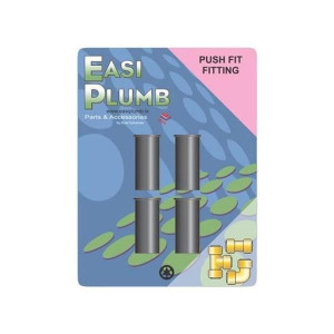 Easi Plumb 1/2" Plastic Inserts, 4-Pack, WRAS Approved, Fitting Instructions Included
