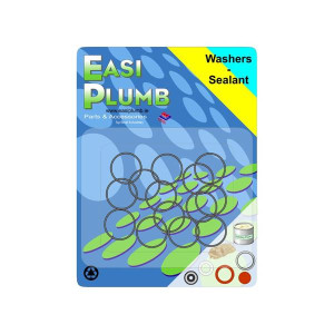 Easi Plumb Rubber 'O' Ring Kit No.3 for Plumbing Repairs and Maintenance, Leak-Free Seal, Various Sizes