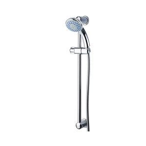 Euroshowers SimplyJet 3 Spray Shower Set, Chrome, 3 Settings: Spray, Massage, Massage + Spray, 600mm x 19mm/150cm