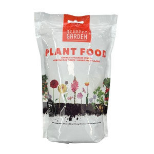 Happy Garden Plant Food 750G, Balanced Formula for Strong Roots and Lush Foliage, 3-Month Slow-Release Nutrient, 750g