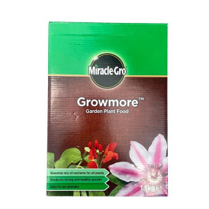 Miracle Gro Growmore 1.5Kg Fertilizer for Flowers, Fruits, Vegetables and Shrubs, 1.5kg