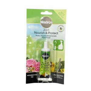 Miracle Gro 2 In 1 Nourish And Protect Plant Food, 24ml, Pesticide-Free, Eco-Friendly