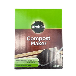 Miracle-Gro Compost Maker, 3.5kg, Organic, Easy to Use Pellets for Healthier Plants and Sustainable Garden