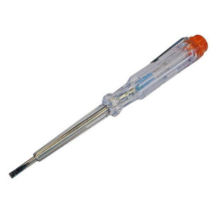 Faithfull Mains Tester 140mm 100-250V AC Voltage Tester