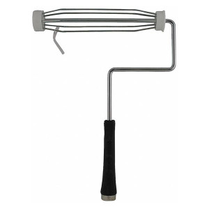 Fleetwood Roller Frame Pro, 9" Cast Aluminium, Stainless Steel, 8mm End Cap Refills, Professional Quality