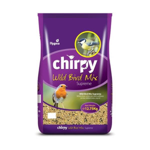 Hygeia Chirpy Wild Bird Feed Mix, 12.5Kg, Attracts Wide Range of Wild Birds