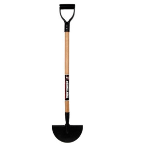 True Temper Basics Lawn Edger, Carbon Steel Head, Comfortable Poly 'D' Grip Handle, Lightweight for Easy Use