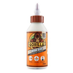 Gorilla Wood Glue, 236Ml, Water Resistant, Indoor/Outdoor Use