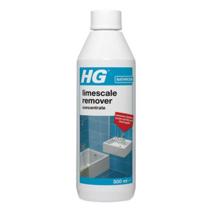 HG Limescale Remover Concentrate, Heavy Duty, Removes Rust and Stains, 500ml, Bathroom Safe