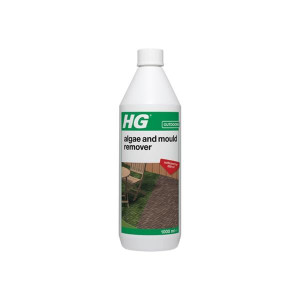 HG Moss Algae & Mold Remover, 1L, Effective for Patios, Walls, and Concrete, 200m2 Coverage