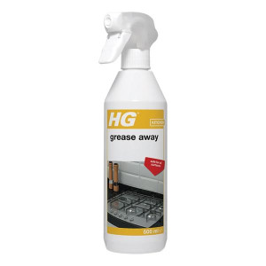 HG Grease Away Spray, 500ml, Biodegradable, Degreaser for Kitchen Surfaces and Appliances