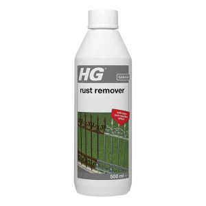 HG Rust Remover, 500ml, Biodegradable, Removes Rust Stains from Metal, Ceramic, and Stone