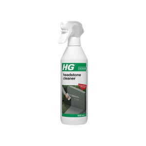 HG Headstone Cleaner, 500ml, for Natural Stone and Marble Headstones