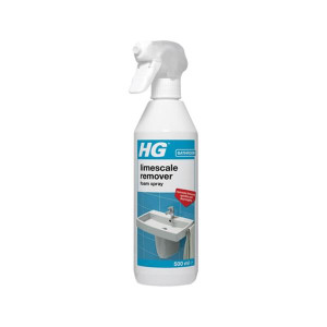HG Scale Away Foam Spray, Removes Limescale, 500ml, Easy to Use Bathroom Cleaner