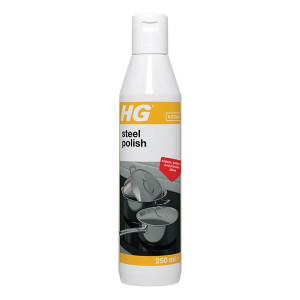 HG Steel Polish, Biodegradable, 250ml for Stainless Steel Surfaces