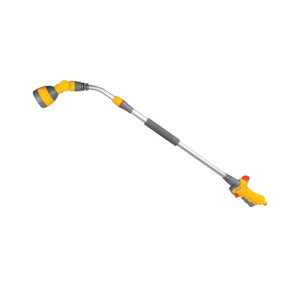 Hozelock New Lance Spray Plus 90, 90cm Long Reach Watering System with Adjustable Head Angle and Lockable Flow Control