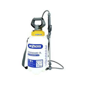 Hozelock Standard Pressure Sprayer, 7Ltr, Adjustable Cone Nozzle, Hosepipe Ban Approved