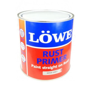 Lowe Rust Primer Dove Grey 3 Litre for Metal Surfaces