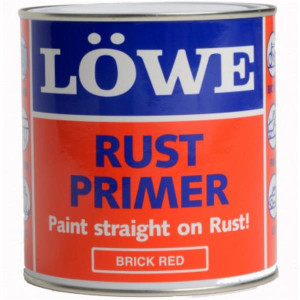 Lowe Rust Primer Red 500Ml for Metal Surfaces