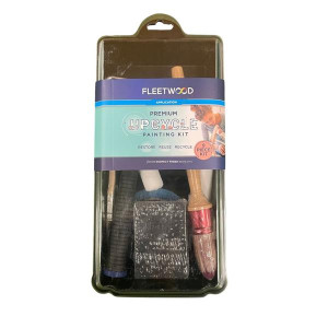 Fleetwood Premium Upcycle Painting Kit for DIY Enthusiasts, Eco-Friendly, 9 Piece Kit