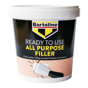 Bartoline Filler Ready Mix 600Gr, Ideal for Timber, Stonework & Plaster Repairs, Smooth Finish, Ready to Use