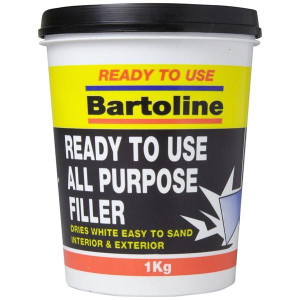Bartoline Filler Ready Mix 1Kg for Repairs to Timber, Stonework & Plaster