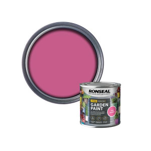 Ronseal Garden Paint Pink Jasmine 2.5L for Garden