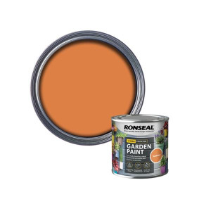 Ronseal Garden Paint Sunburst, Water-Based, Waterproof, 750ml