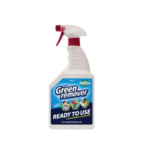 Mosgo Green Remover 1L Rtu, Instantly Ready to Use, No Power Washing Needed, Moss Killer for Paths, Patios, Driveways, and Roofs