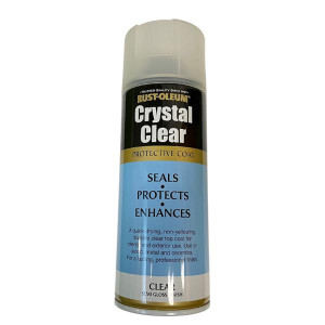Rust-Oleum Painters Touch Spray Clear, 400Ml, Multi-Purpose Aerosol Paint for Furniture, Cabinets, and More