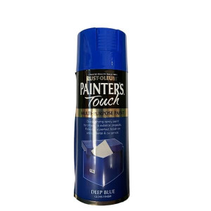 Deep Blue Spray Paint by Rust-Oleum, 400Ml, for Interior and Exterior Use