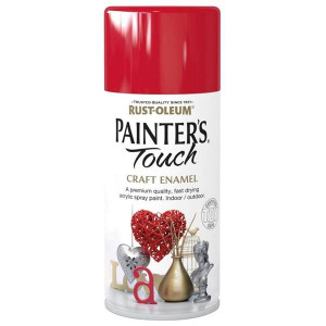 Decorative Spray Paint by Rust-Oleum, Cherry Red, 150Ml, Multi Surface Use