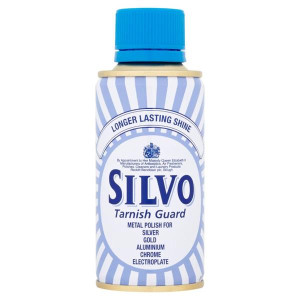 Silvo Liquid Metal Polish for Silver, Gold, Aluminium and Chrome - 175ml